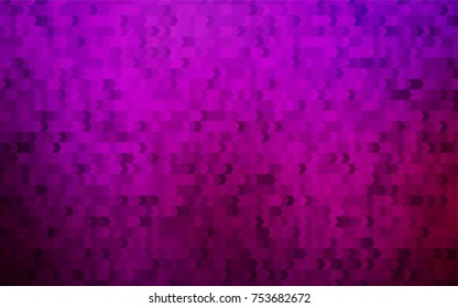 Dark Purple vector modern geometrical background. Abstract template. Geometric pattern in square style with gradient.