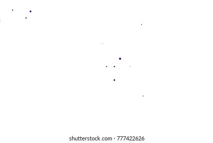 Dark Purple vector modern geometrical background. Abstract template. Geometric pattern in square style with gradient.