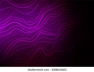 Dark Purple vector natural abstract texture. A vague abstract illustration with doodles in Indian style. Hand painted design for web, wrapping, wallpaper.