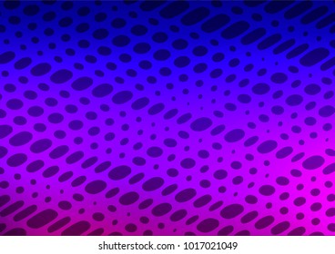 Dark Purple vector natural abstract pattern. Brand-new colored illustration in blurry style with doodles. The completely new template can be used for your brand book.