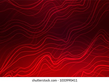 Dark Purple vector natural abstract template. Shining colored illustration with doodles in Zen tangle style. The pattern can be used for wallpapers and coloring books.