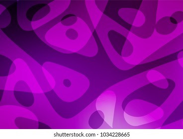 Dark Purple vector natural abstract texture. Colorful abstract illustration with lines in Asian style. A completely new template for your business design.
