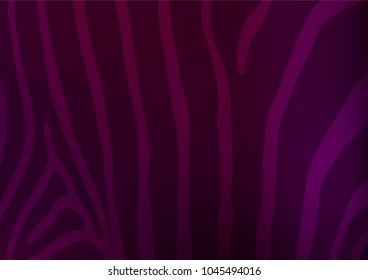 Dark Purple vector natural abstract template. Creative illustration in blurred style with doodles and Zen tangles. The elegant pattern can be used as a part of a brand book.
