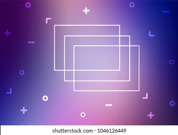 Dark Purple vector natural abstract texture. Glitter abstract illustration with doodles and Zen tangles. The template can be used as a background for cell phones.