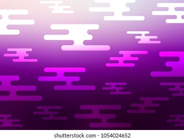 Dark Purple vector natural abstract texture. An elegant bright illustration with lines in Natural style. Hand painted design for web, leaflet, textile.