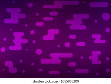 Dark Purple vector natural abstract texture. Doodles on blurred abstract background with gradient. Hand painted design for web, wrapping, wallpaper.