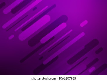 Dark Purple vector natural abstract pattern. Shining colored illustration with doodles in Zen tangle style. Brand-new design for your business.