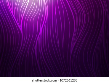 Dark Purple vector natural abstract texture. Colorful abstract illustration with lines in Asian style. The pattern can be used for coloring books and pages for kids.