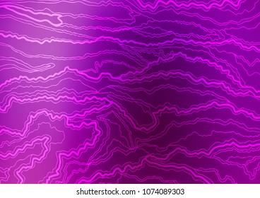 Dark Purple vector natural abstract background. Creative illustration in blurred style with doodles and Zen tangles. The template can be used as a background for cell phones.