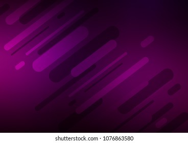 Dark Purple vector natural abstract background. An elegant bright illustration with lines in Natural style. The completely new template can be used for your brand book.