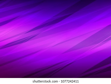 Dark Purple vector natural abstract background. Colorful abstract illustration with lines in Asian style. A completely new template for your business design.