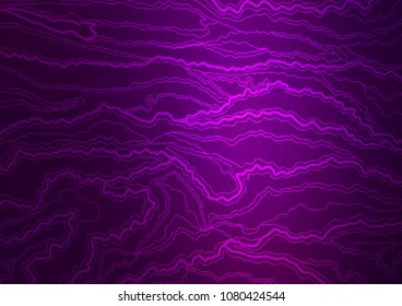 Dark Purple vector natural abstract pattern. Shining colored illustration with doodles in Zen tangle style. The pattern can be used for coloring books and pages for kids.