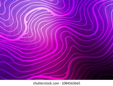 Dark Purple vector natural abstract pattern. Colorful illustration in abstract style with doodles and Zen tangles. The pattern can be used for wallpapers and coloring books.