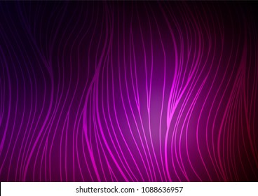 Dark Purple vector natural abstract background. Sketchy hand drawn doodles on blurred background. A completely new design for your business.
