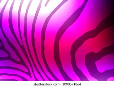 Dark Purple vector natural abstract pattern. Creative illustration in blurred style with doodles and Zen tangles. The template can be used as a background for cell phones.