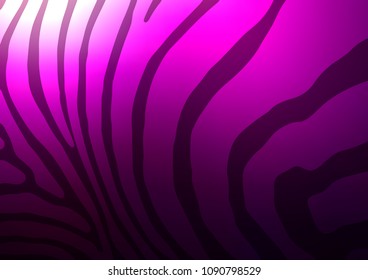 Dark Purple vector natural abstract background. Modern geometrical abstract illustration with doodles. A new texture for your design.