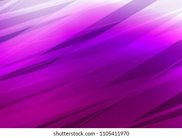 Dark Purple vector natural abstract template. Glitter abstract illustration with doodles and Zen tangles. Brand new style for your business design.