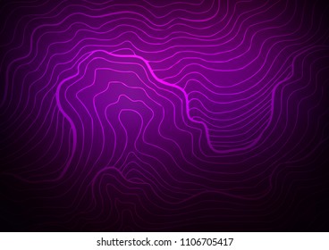 Dark Purple vector natural abstract template. Decorative shining illustration with doodles on abstract template. Hand painted design for web, wrapping, wallpaper.