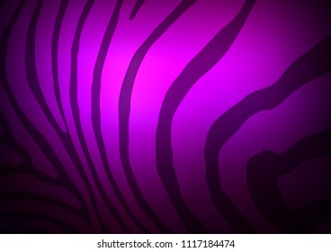 Dark Purple vector natural abstract background. Ethnic elegant natural pattern with gradient. The doodle design can be used for your web site.