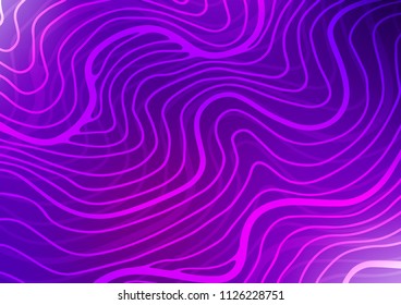 Dark Purple vector natural abstract template. Colorful illustration in abstract style with doodles and Zen tangles. Hand painted design for web, wrapping, wallpaper.