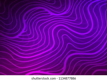 Dark Purple vector natural abstract texture. A completely new color illustration in doodle style. Hand painted design for web, leaflet, textile.