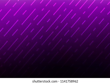 Dark Purple vector natural abstract pattern. Doodles on blurred abstract background with gradient. Hand painted design for web, wrapping, wallpaper.