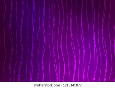Dark Purple vector natural abstract texture. Sketchy hand drawn doodles on blurred background. Brand-new design for your business.