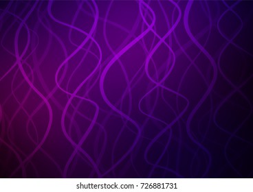 Dark Purple vector natural abstract texture. Brand-new colored illustration in blurry style with doodles. A completely new template for your business design.