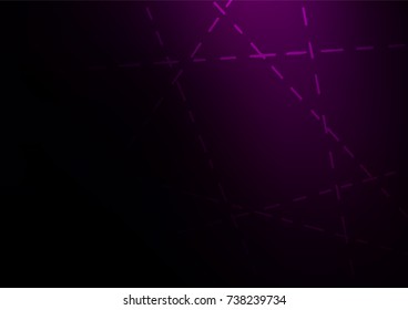 Dark Purple vector natural abstract pattern. Sketchy hand drawn doodles on blurred background. Hand painted design for web, leaflet, textile.