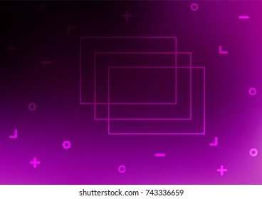 Dark Purple vector natural abstract background. Sketchy hand drawn doodles on blurred background. The pattern can be used for coloring books and pages for kids.