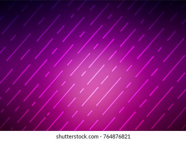Dark Purple vector natural abstract template. Blurred decorative design in Indian style with Zen tangles. The completely new template can be used for your brand book.