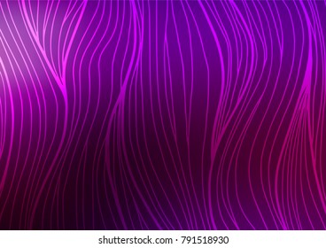Dark Purple vector natural abstract pattern. Creative illustration in blurred style with doodles and Zen tangles. The pattern can be used for wallpapers and coloring books.