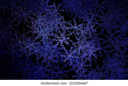 Dark Purple vector natural artwork with flowers, leaves. Leaves and flowers with gradient on white background. Pattern for heads of websites, designs.