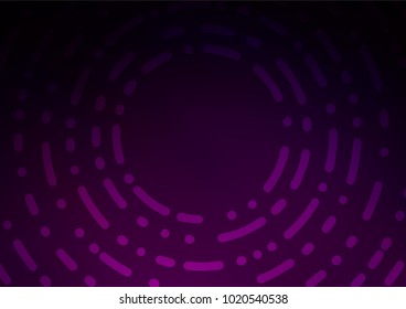 Dark Purple vector natural elegant background. Colorful abstract illustration with lines in Asian style. The pattern can be used for heads of websites and designs.