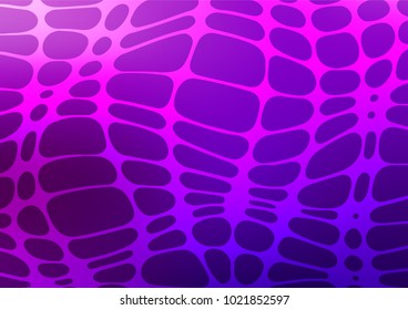 Dark Purple vector natural elegant template. Doodles on blurred abstract background with gradient. Brand-new design for your business.