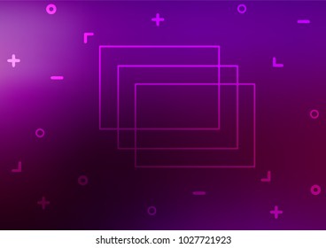 Dark Purple vector natural elegant texture. Sketchy hand drawn doodles on blurred background. The textured pattern can be used for website.