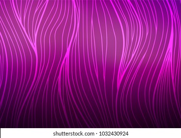 Dark Purple vector natural elegant pattern. Colorful illustration in abstract style with doodles and Zen tangles. A completely new template for your business design.