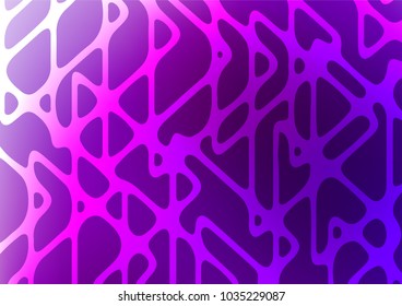 Dark Purple vector natural elegant texture. Glitter abstract illustration with doodles and Zen tangles. The elegant pattern can be used as a part of a brand book.