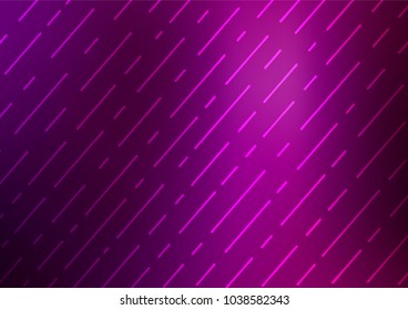 Dark Purple vector natural elegant template. Glitter abstract illustration with doodles and Zen tangles. Brand-new design for your business.