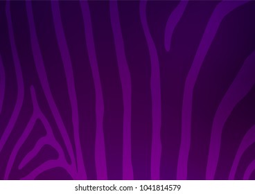 Dark Purple vector natural elegant background. Decorative shining illustration with doodles on abstract template. Hand painted design for web, wrapping, wallpaper.