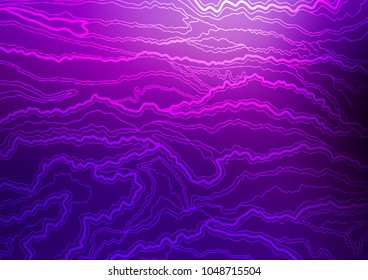 Dark Purple vector natural elegant pattern. Ethnic elegant natural pattern with gradient. A new texture for your design.