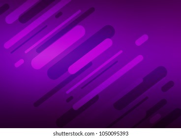 Dark Purple vector natural elegant pattern. Shining colored illustration with doodles in Zen tangle style. The pattern can be used for wallpapers and coloring books.