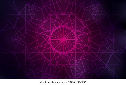 Dark Purple vector natural elegant pattern. A completely new color illustration in doodle style drawn by child. The doodle design can be used for your web site.