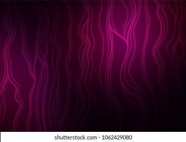 Dark Purple vector natural elegant template. Shining colored illustration with doodles in Zen tangle style. The doodle design can be used for your web site.