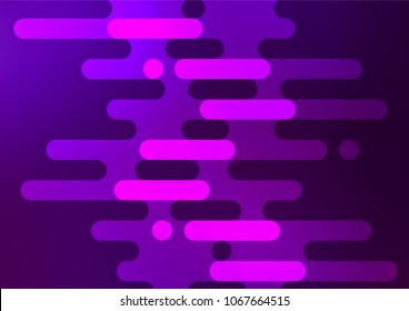 Dark Purple vector natural elegant pattern. Creative illustration in blurred style with doodles and Zen tangles. Brand-new design for your business.