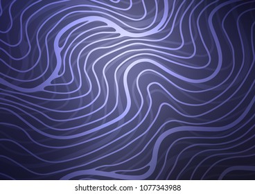 Dark Purple vector natural elegant background. An elegant bright illustration with lines in Natural style. The completely new template can be used for your brand book.