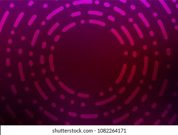 Dark Purple vector natural elegant pattern. Ethnic elegant natural pattern with gradient. Brand-new design for your business.