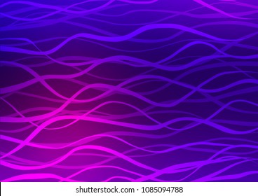 Dark Purple vector natural elegant template. Sketchy hand drawn doodles on blurred background. The textured pattern can be used for website.