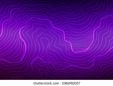 Dark Purple vector natural elegant pattern. Sketchy hand drawn doodles on blurred background. The elegant pattern can be used as a part of a brand book.