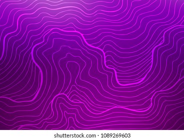 Dark Purple vector natural elegant texture. Ethnic elegant natural pattern with gradient. The elegant pattern can be used as a part of a brand book.